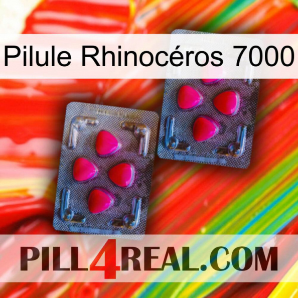 Pilule Rhinocéros 7000 14